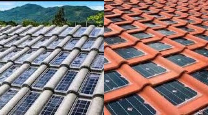 Telhas solares fotovoltaicas, o futuro da energia em casas